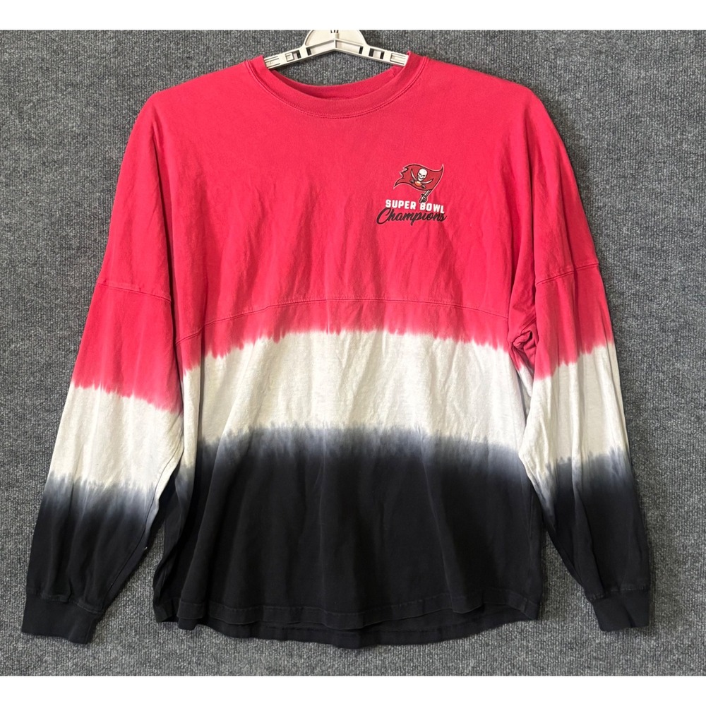 Fanatics Tampa Bay Buccaneers Super‎ Bowl LV Champions Dip Dye Shirt Mens 2XL